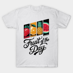 Fruit of the Day: Colorful Boxed Delights T-Shirt